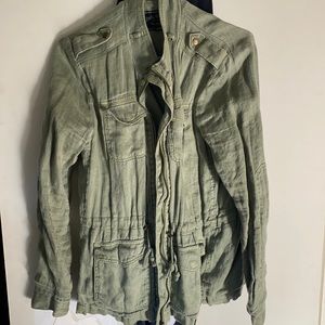 Green lucky brand jacket